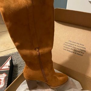 New knee high boots